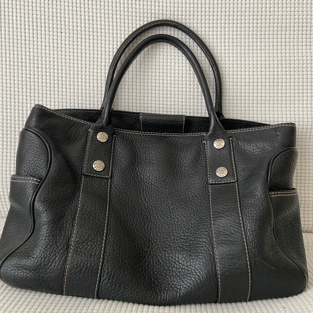 Black Leather Michael Kors Bag